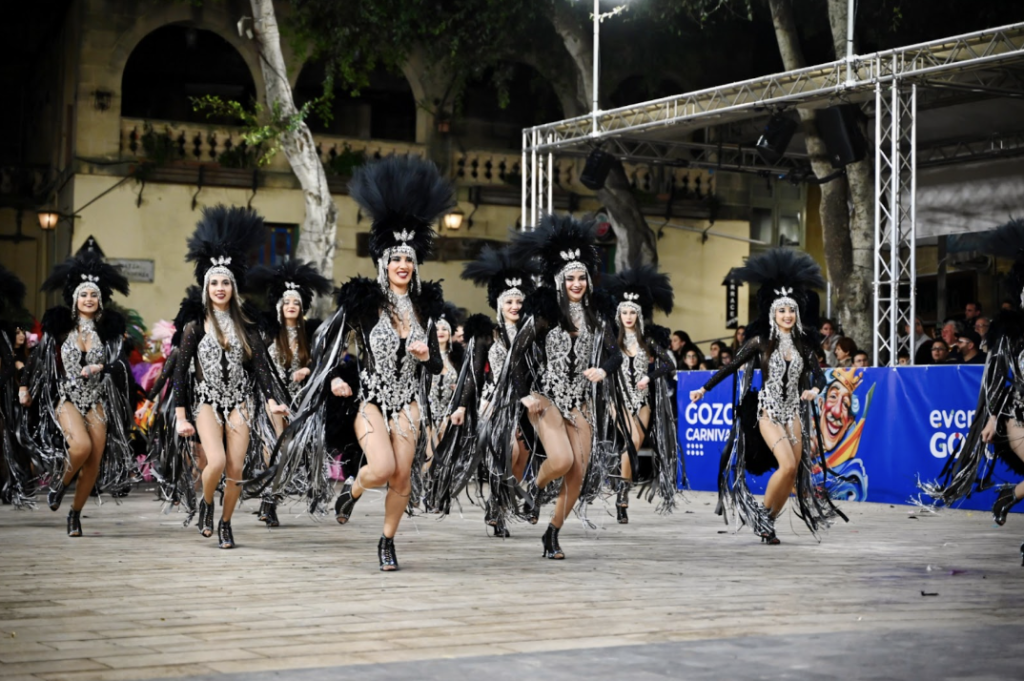 Carnival parade in Victoria, Gozo